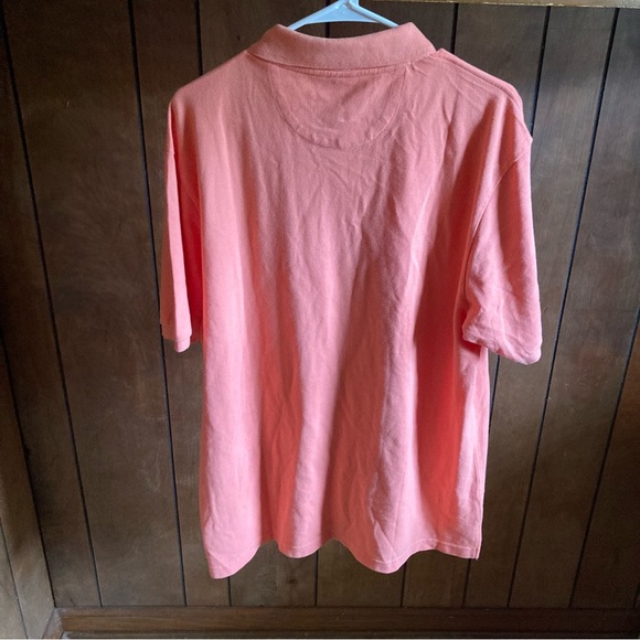 Johnnie-O Polo Shirt Mens XL Orange - Picture 2 of 7